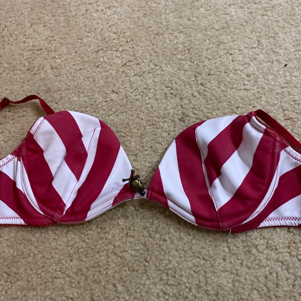 Pirate costume bikini, top bra, size small, 34b